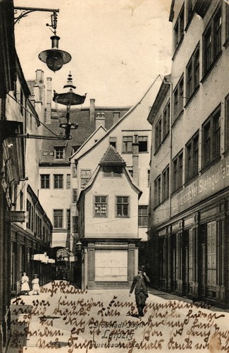 Leipzig auerbachs hof mit - hof,,