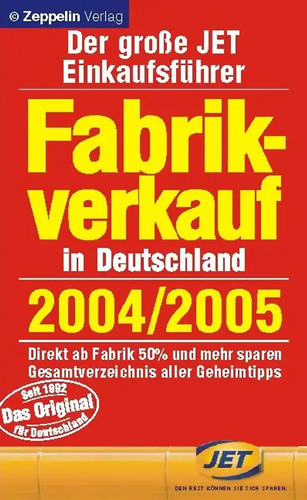 Fabrikverkauf deutschland - in,