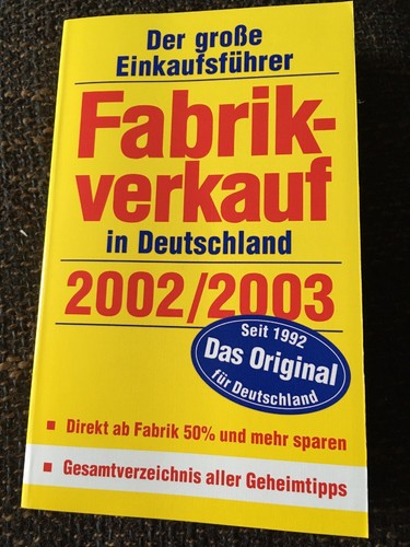 Fabrikverkauf deutschland - fabrikverkauf, in